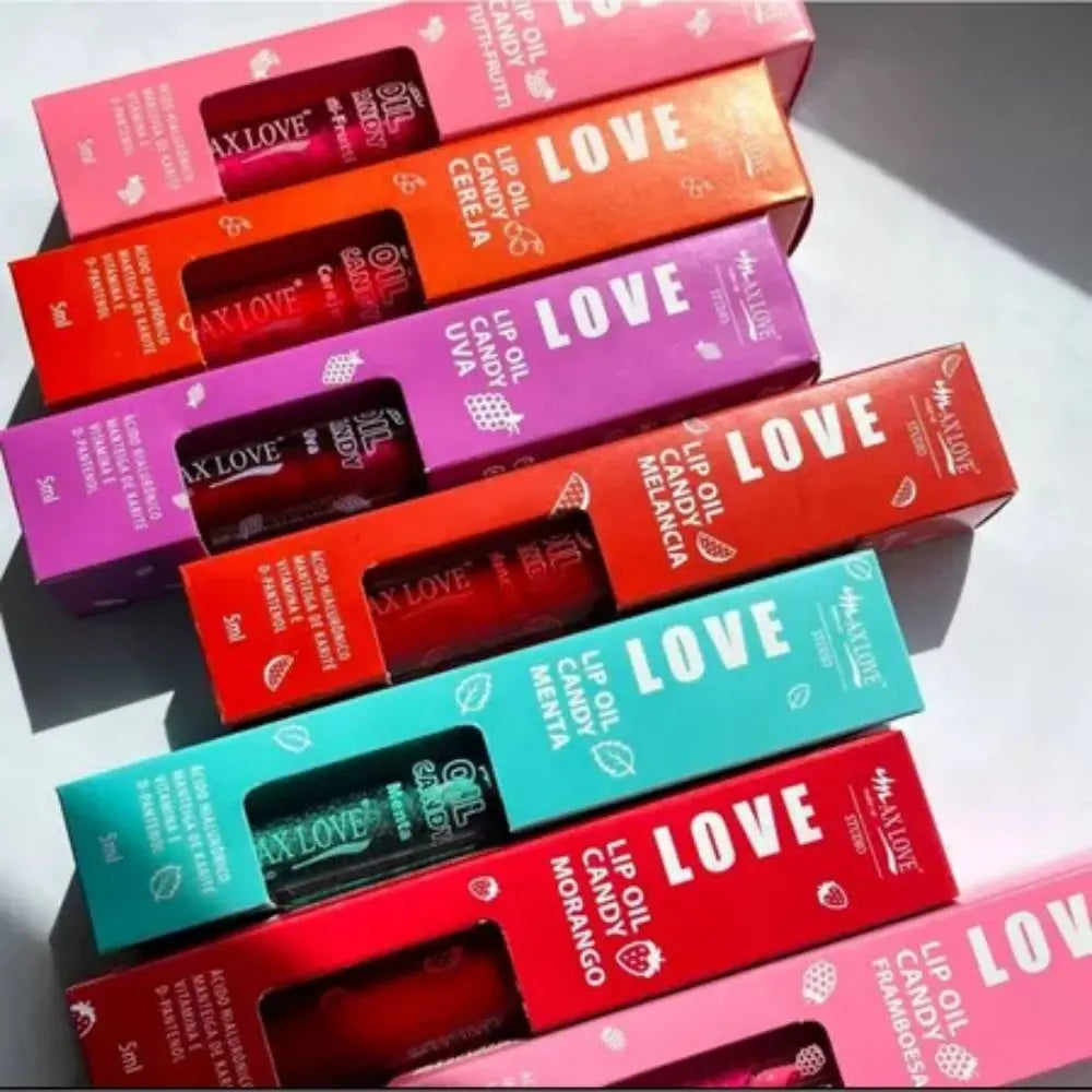 Lip Oil Candy Fruit Hidratante Max Love