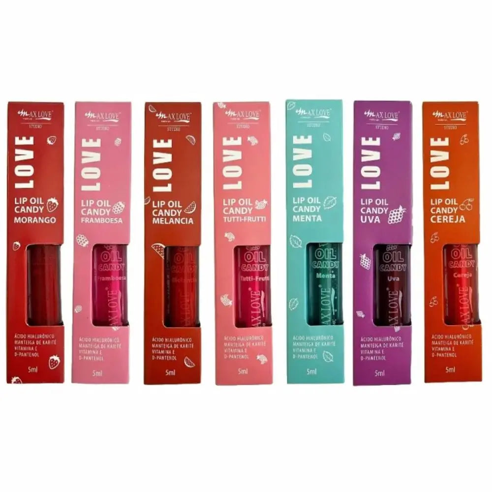 Lip Oil Candy Fruit Hidratante Max Love