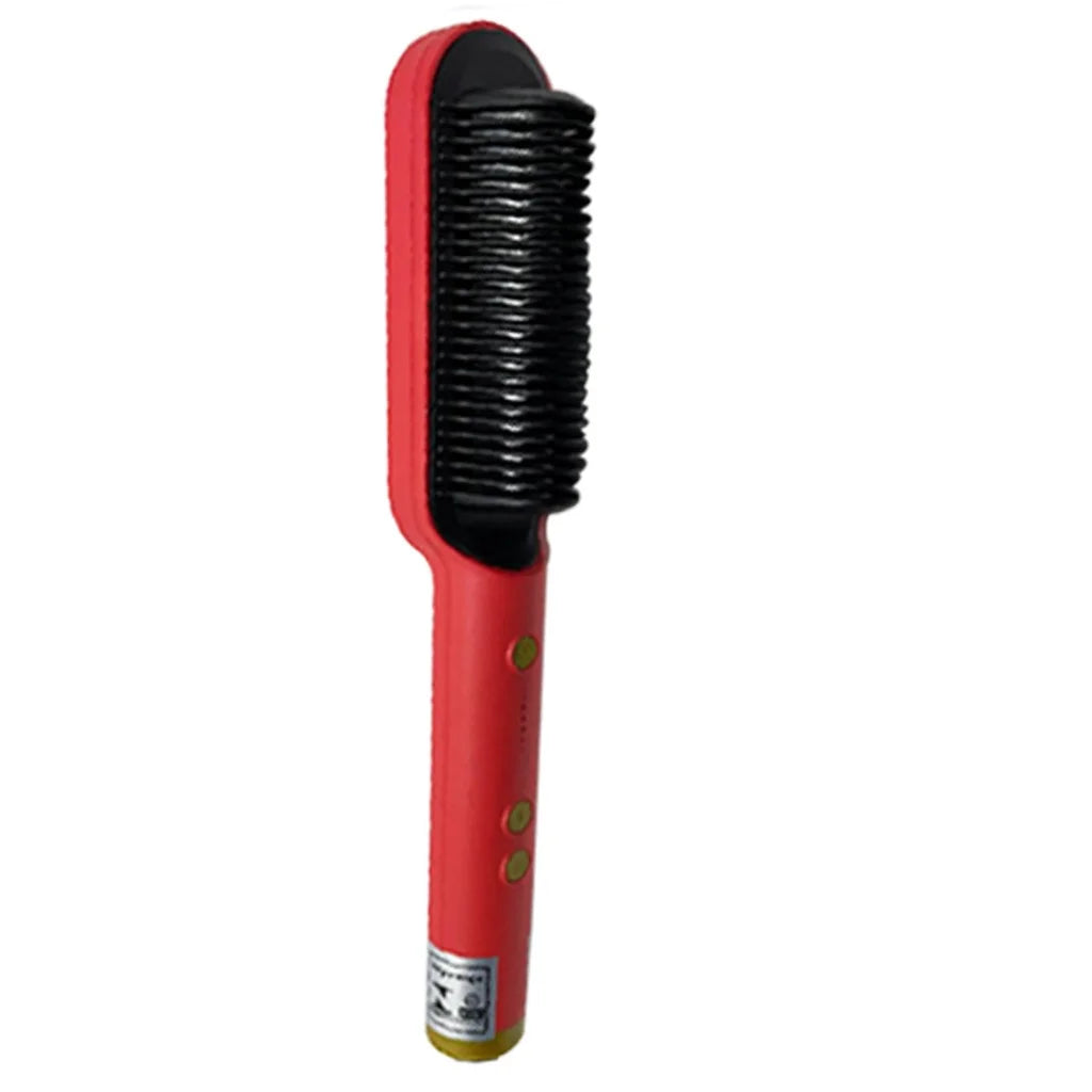 Escova Alisadora Elétrica Profissional Bivolt com Cerâmica