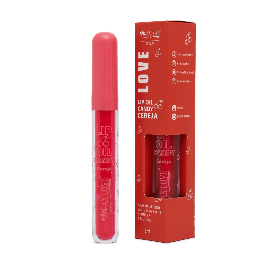 Lip Oil Candy Fruit Hidratante Max Love