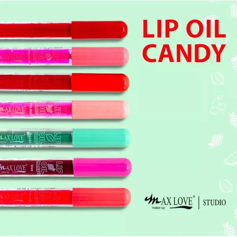 Lip Oil Candy Fruit Hidratante Max Love