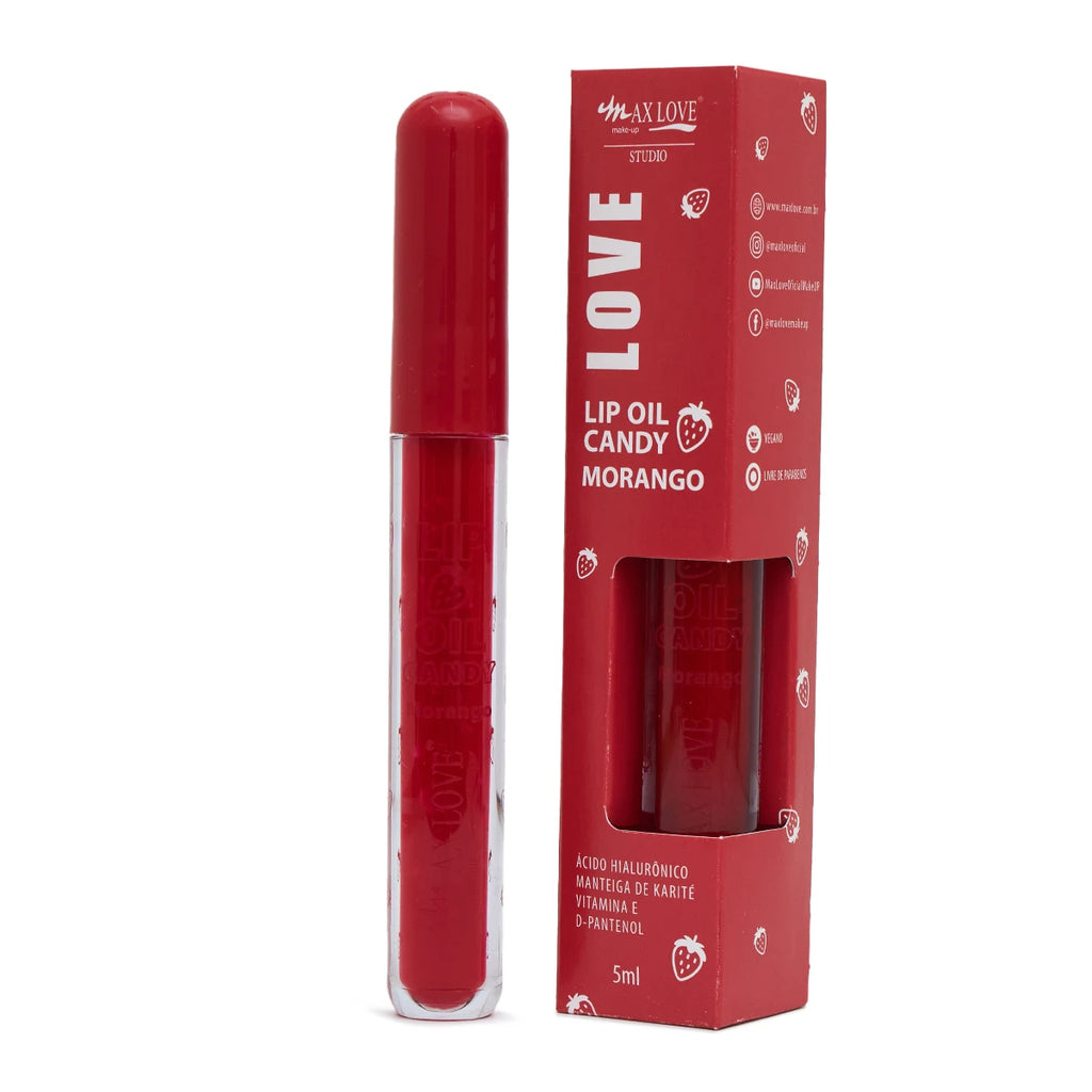 Lip Oil Candy Fruit Hidratante Max Love