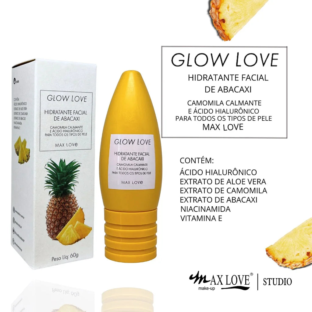 Kit Completo Glow Love Abacaxi Max Love com 5 Itens