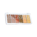 Paleta de Sombras Vivai Classic 4050 com 6 Cores Matte e Metálicas