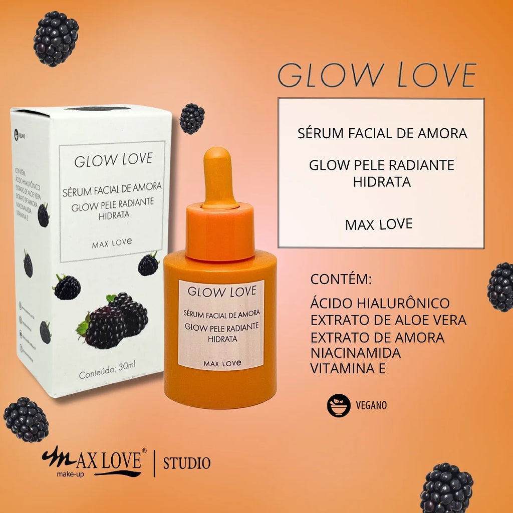 Kit Completo Glow Love Amora Max Love com 5 Itens