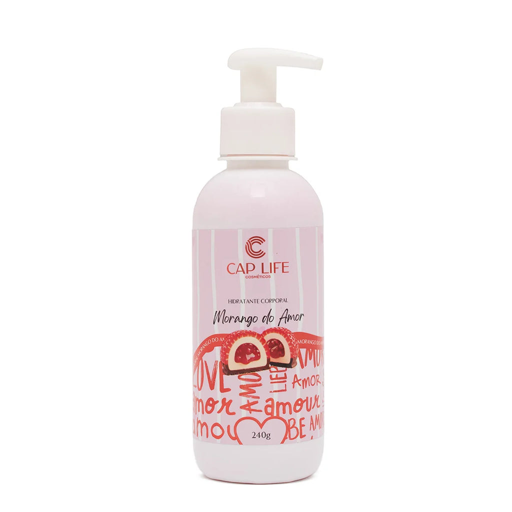 Body Moisturizer Love Strawberry Cap Life 240g
