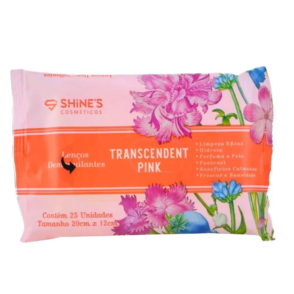 Kit com 3 Lenços Demaquilantes Faciais Shines