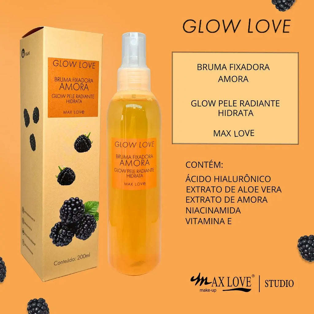 Kit Completo Glow Love Amora Max Love com 5 Itens