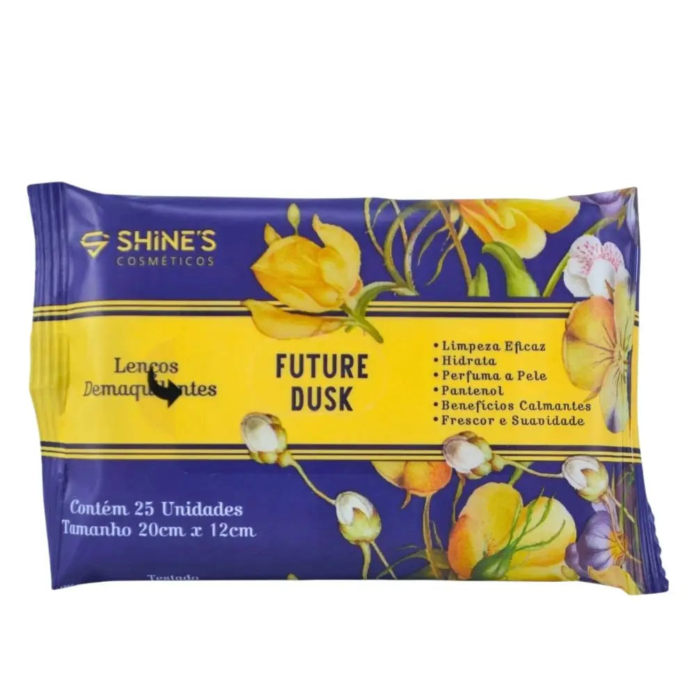 Kit com 3 Lenços Demaquilantes Faciais Shines