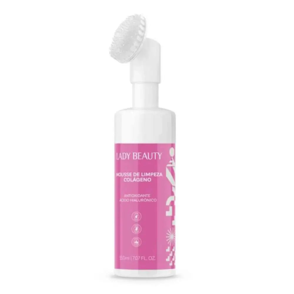 Kit com 4 Mousses de Limpeza Facial Lady Beauty