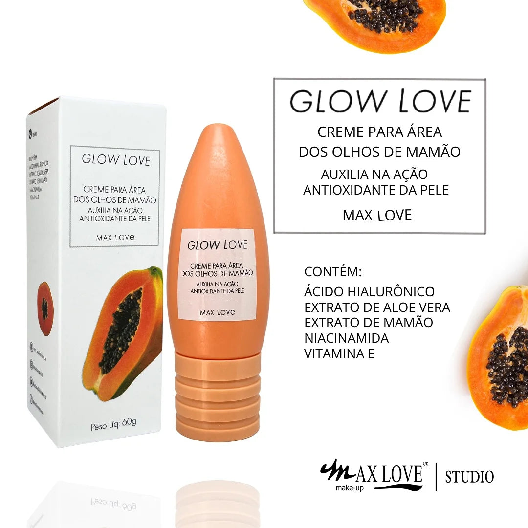 Kit Completo Glow Love Mamão Max Love com 5 Itens
