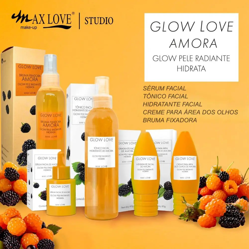 Kit Completo Glow Love Amora Max Love com 5 Itens