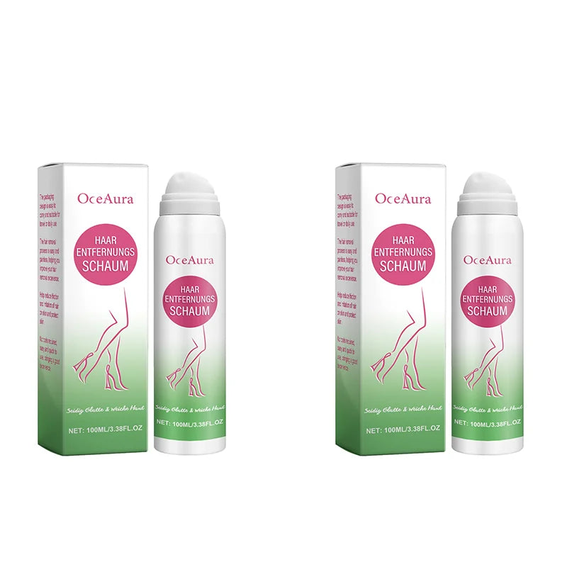 Spray Depilatório Corporal Sem Dor para Axilas, Virilha e Pernas